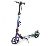 Trottinette grande roue Celia 200mm RAVEN - La Couleur:Noir/Neo Chrome Diamètre des roues en mm:200 - Noir/Neo Chrome