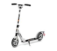 Trottinette Hurtle - 2 Roues avec Guidon T-Bar Réglable - Blanc - Pliable
