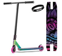 Trottinette - JANSHOP - SOKE EVO - Noir néochrome - Aluminium - 3,45 kg - 6 ans et plus