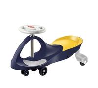 Trottinette Jouet à Monter for Les 3 Ans et Plus, Voiture Wiggle avec Roue électroluminescente colorée for Jouer en intérieur et en extérieur Voiture Twist(Blauw,Normal Wheel)