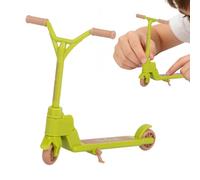 Trottinette Jouet | Un Gadget de Bureau Antidérapant à Deux Roues Pliable avec Deux Roues pour Bureau | Trottinette D'entraînement des Doigts - Convient Aux, Fêtes, Maison, École, Voyage