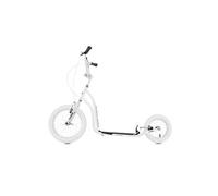 Street Surfing Trottinette KB2 – Acier Hi-Ten, Hauteur réglable – Off White