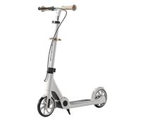 Trottinette légère à 2 roues pour enfants, adolescents et adultes - Hauteur réglable, pliable, grandes roues, cadre en acier à haute teneur en carbone
