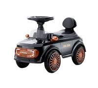 Trottinette Les Enfants montent sur la Voiture à Pousser, avec Rangement sous Le siège, Jouets coulissants de Musique for Les Tout-Petits, garçons et Filles Voiture Twist(Svart)