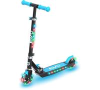 Trottinette Lumineuse - SUTEO - EVO Light Blast - Poignée Réglable - Pliage Facile - Bleu