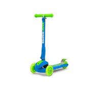 Milly Mally Trottinette Magic Scooter - Idéale pour les aventures urbaines - Bleu-Vert
