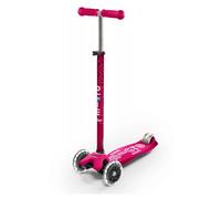 Trottinette Maxi Micro Deluxe LED Rose Rose G