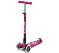 Trottinette Maxi Micro Deluxe Pliable LED - Baie Rouge Violet G