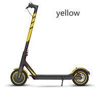 TROTTINETTE-Mi 365 - pro - 1s Scooter réfléchissant autocollant avertissement de nuit autocollant-jaune