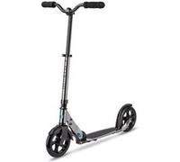 Micro | Trottinette Adulte Classic | Compacte et Pliable | 2 Grande Roues | Guidon Ajustable | 12+ Ans | Noir Néochrome
