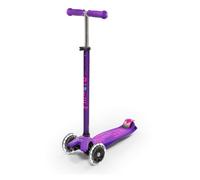 Trottinette - Micro - Maxi Micro Deluxe LED - 3 roues - Guidon réglable - Lumières LED intégrées