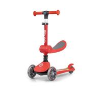 Trottinette - MILLY MALLY - Fuzzy - Rouge - 2 roues - Siège confortable