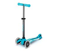 Trottinette Mini Micro Deluxe Glow LED Plus Glacier Aqua pour Enfants