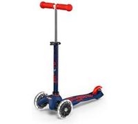 Trottinette Mini Micro Deluxe LED - Bleu Marine Rouge G