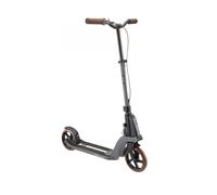 Globber - Trottinette 2 Roues One K 180 Piston Vintage Deluxe Pliable et Guidon réglable, pour Ados et Adultes, Gris