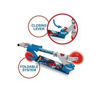 Spiderman 2 Wheel Folding Aluminum Scooter Argenté
