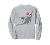 Trottinette patineuse dinosaure Sweatshirt