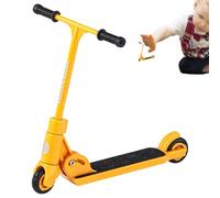 Trottinette pliable - 3,35" - Trottinette de type T avec frein - Planche coulissante en métal ABS avec roues en caoutchouc pour les figures - Jouet amusant pour l'entraînement de la flexibilité
