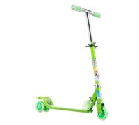 Trottinette pliable à 2 roues lumineuses LED pour de 3 à 10 ans, promenades en plein air dans le jardin, le parc, les voyages, le camping et les vacances