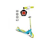 Trottinette pliable avec compteur de vitesse Skids Control Bleu