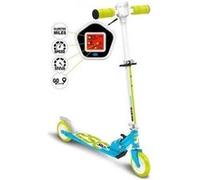 Trottinette pliable avec compteur de vitesse Skids Control Bleu