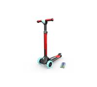 Trottinette pliable BERG Nexo 3 roues avec roues LED et deck LED Rouge