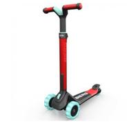 Trottinette Pliable BERG Nexo Rouge avec Roues LED Éblouissantes
