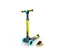 Trottinette Pliable BERG Nexo Vert Citron avec Roues LED et Jeu Magnétique