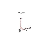Trottinette pliable enfant GLOBBER Flow Element Lights Chrome Rose 125 mm LED guidon réglable 4 hauteurs