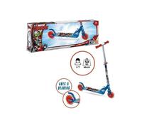 Trottinette pliable Marvel Avengers 2 roues Guidon ajustable 57-84 cm Rouge