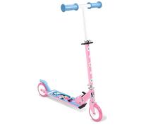 Trottinette Pliable Minnie roulement a Billes ABEC 5 - Frein arrière au Pied - Hauteur Ajustable - Plateau Aluminium antidérapant -poignées Mousse.