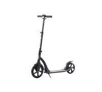 Trottinette pliable pour adulte enfant à partir 14 ans 92,5 x 37,5 x 87-101,5 cm hauteur guidon réglable alu noir Noir