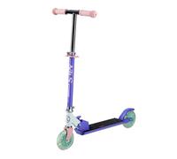 Trottinette pliable pour enfants - NILS EXTREME - HD120L - Violet - Roues LED 120mm - Guidon réglable - Roulements ABEC7