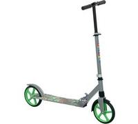 Trottinette pliable réglable enfant 6-12 ans hip-hop style frein friction arrière métal gris vert Vert G