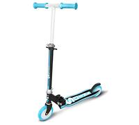 Stamp Trottinette pliable Skids Control ergonomique pour enfant à partir de 3 ans Bleu