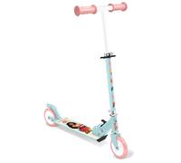 Trottinette Pliable VAIANA 2 roulement a Billes ABEC 5 - Frein arrière au Pied - Hauteur Ajustable - Plateau Aluminium antidérapant -poignées Mousse, NC, Rose-Bleu