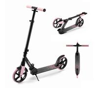 Kinderkraft Freely Trottinette pour Enfants à partir de 3 Ans, jusqu'à 100 kg, Pliage Rapide, Roues en polypropylène, Rose