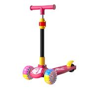 Trottinette Pliante pour - Trottinette À Hauteur Réglable, Légère À 3 Roues pour, Roues Flash en PU | Scooter De Cyclisme Extérieur Stable À Plate-Forme Large, pour Garçons