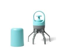 Trottinette portable à main pour déjections canines, ramasseur de déjections canines hygiéniques avec distributeur de sacs à six griffes pour chiens de petite, moyenne et grande taille, promenades,