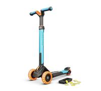 Trottinette pliable BERG Nexo 3 roues avec roues LED et deck magnétique Bleu