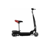 Trottinette pour enfants avec selle et LED 120 W noir