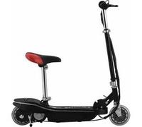 Trottinette pour enfants avec selle et LED 120 W noir Noir G