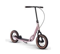 PUKY R07 L Trottinette pour enfants Rose Nacré | Trottinette enfants 4 ans avec pneus gonflables & frein en V | Guidon réglable en hauteur & plateau antidérapant | Trottinette | Trottinette avec