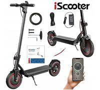 Trottinette Scooter W6 - 500W (35km/h), 30km d'autonomie, , Pneus 10"" Résistants et App Intelligente