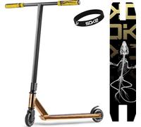 SOKE Evo Street Trottinette Freestyle ABEC-9 Carbon - Trottinette Freestyle Adulte pour Skatepark - Trottinette Freestyle Garçons & Filles pour Faire des Tours & Fouets - pour Adolescents 11-15