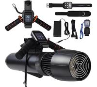 Trottinette sous-marine 500 W avec interrupteur 9 vitesses, 10 km/h, 40 m de profondeur, pour piscine et mer, batterie de 10 000 mAh, idéal pour planche de surf jet et accessoires de planche à pagaie