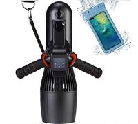 Trottinette sous-marine 500W avec moteur RC Sup, commutateur à 10 vitesses, 40M de profondeur, pour planche à jet et à débordement de piscine, sac étanche 30M G GENEINNO