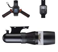 Trottinette sous-marine électrique de 500 W, 40 m, pour plongée libre, plongée avec tuba, moteur sans balais, batterie amovible de 60 minutes pour piscine (500 W 4400 mAh)