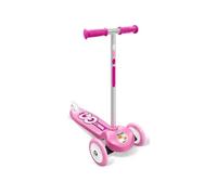 Stamp Trottinette Steering Rose SKIDS Control 3 Roues Plateau antidérapant, roulement ABEC 5. Les Deux Roues Avant s'inclinent pour Tourner. Frein arrière au Pied.