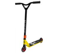 Trottinette Street Surfing Destroyer Blanche avec Masque de Feu - Performance et Style